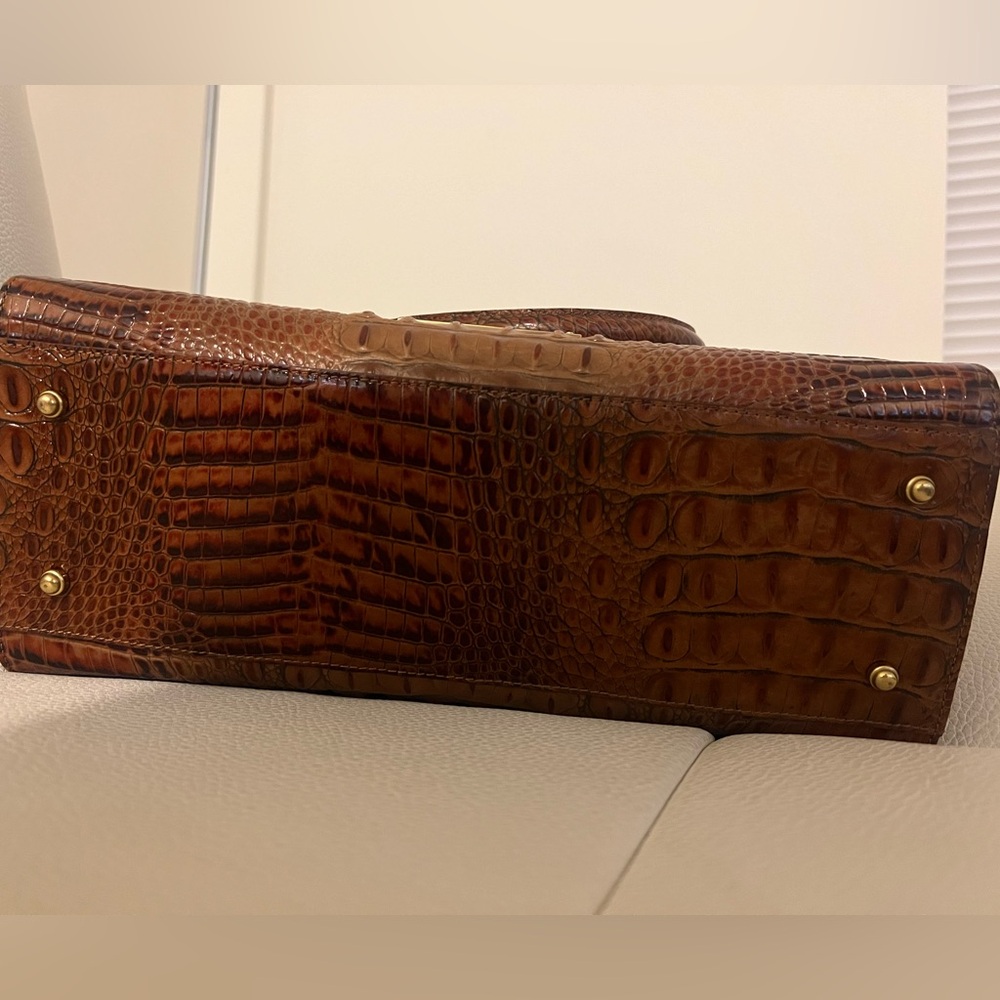 Brahmin Melbourne Collection Priscilla satchel in excellent condition - Picture 9 of 12